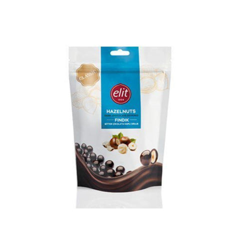 elit fındıklı bitter cikolata kapli draje (125 gr)