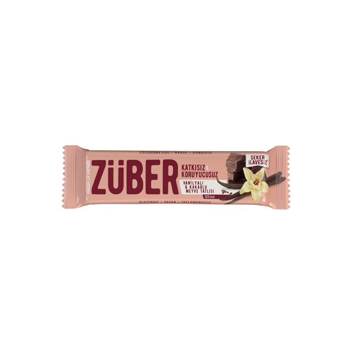 Zuber Vanilla Chocolate Fruit Bar (40 gr)