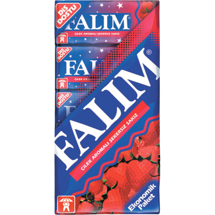 Falim Strawberry Gum (5 pcs)