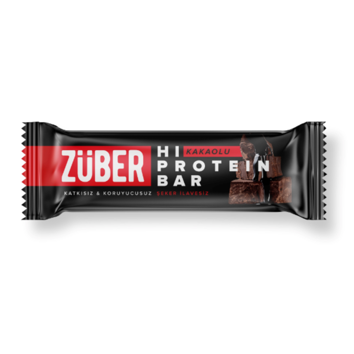Züber Sugar-Free Cocoa Hi-Protein Bar (45 gr)