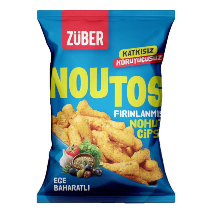 Züber Noutos Baked Chickpea Chips (55 gr)