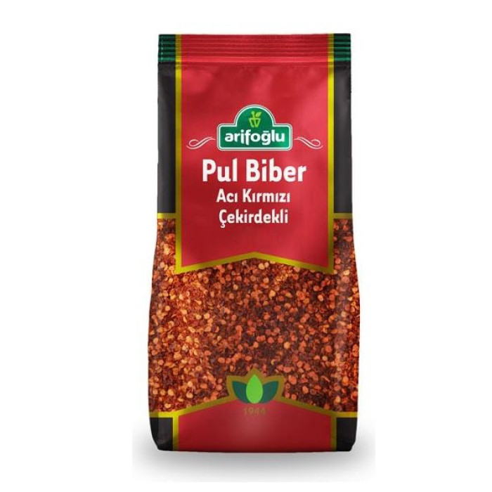  Arifoğlu Crushed Red Hot Pepper with Seedy (500 gr)