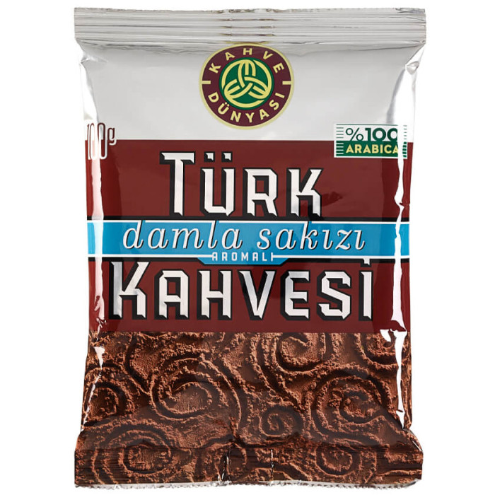 Kahve Dunyasi Turkish Coffee with Gum Mastic (100 gr)