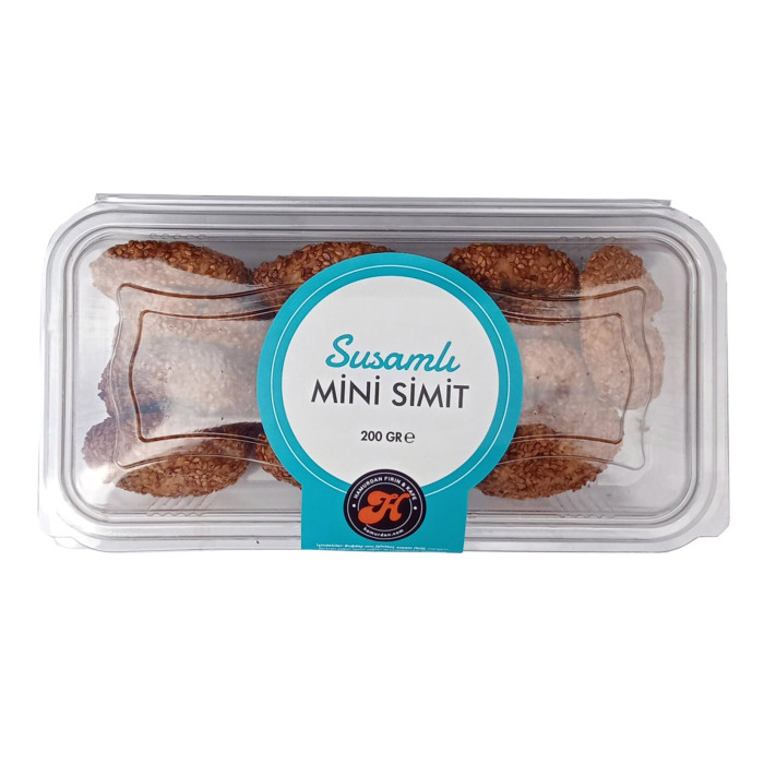 Hamurdan Susamlı Mahlepli Mini Simit (200 gr)