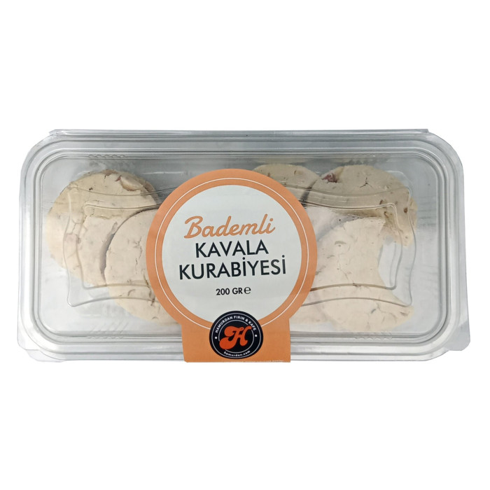 Hamurdan Bademli Kavala Kurabiyesi (200 gr)