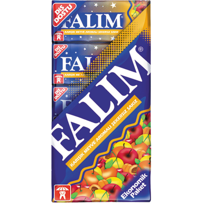 Falim Mix Fruit Gum (5 pcs pack)