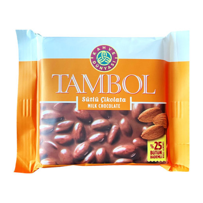 Kahve Dünyası Tambol Bademli Çikolata (77 gr)