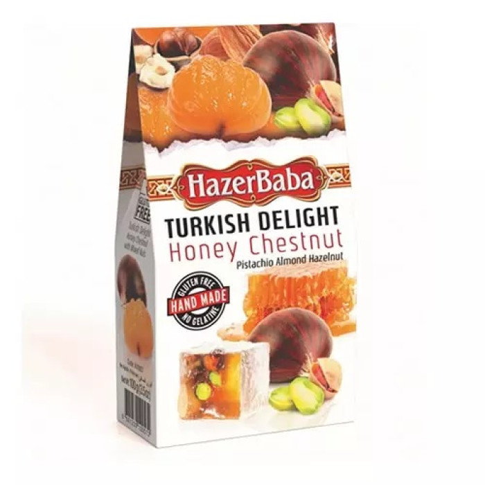 Hazerbaba Turkish Delight Honey Chestnut Mixed Nuts (100 gr)