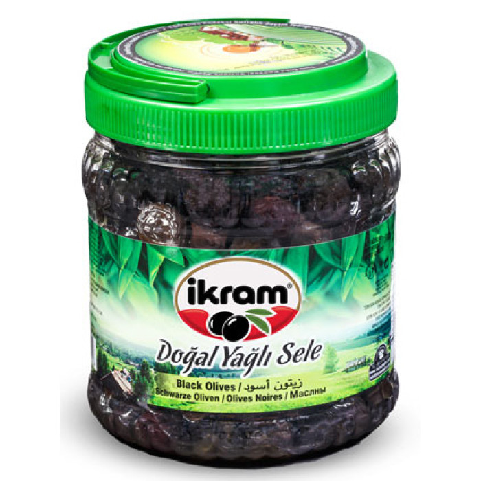 İkram Black Olives Extra Pet Sele (700 gr)