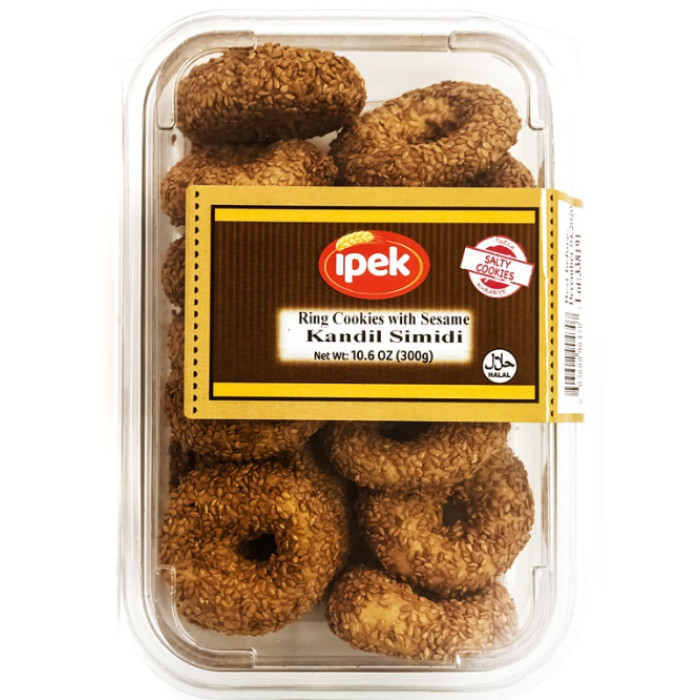 Ipek Ring Cookies with Sesame Kandil Simidi (300 gr)