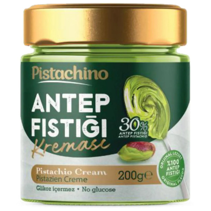 Pistachino 30% Antep Fıstığı Kreması (200 gr - 7oz)