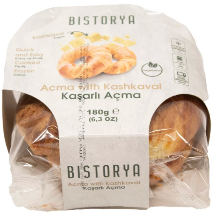 Bistorya Cooked Frozen Acma with Kashkaval (180 gr)