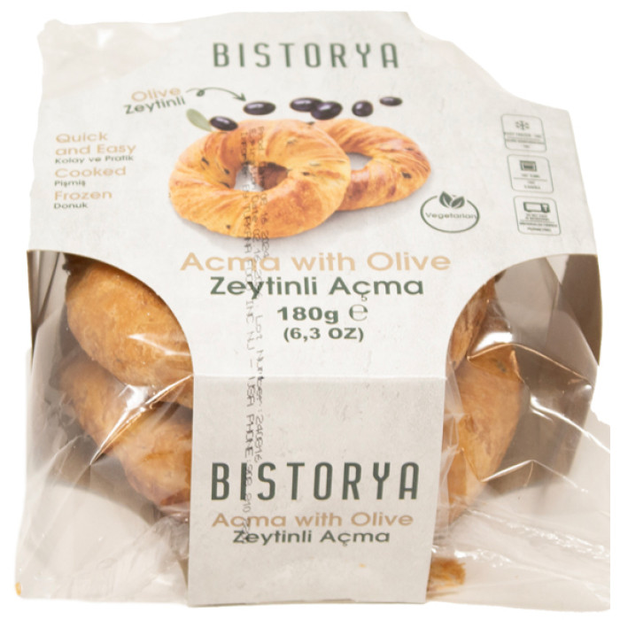 Bistorya Zeytinli Açma Pişmiş (180 gr)