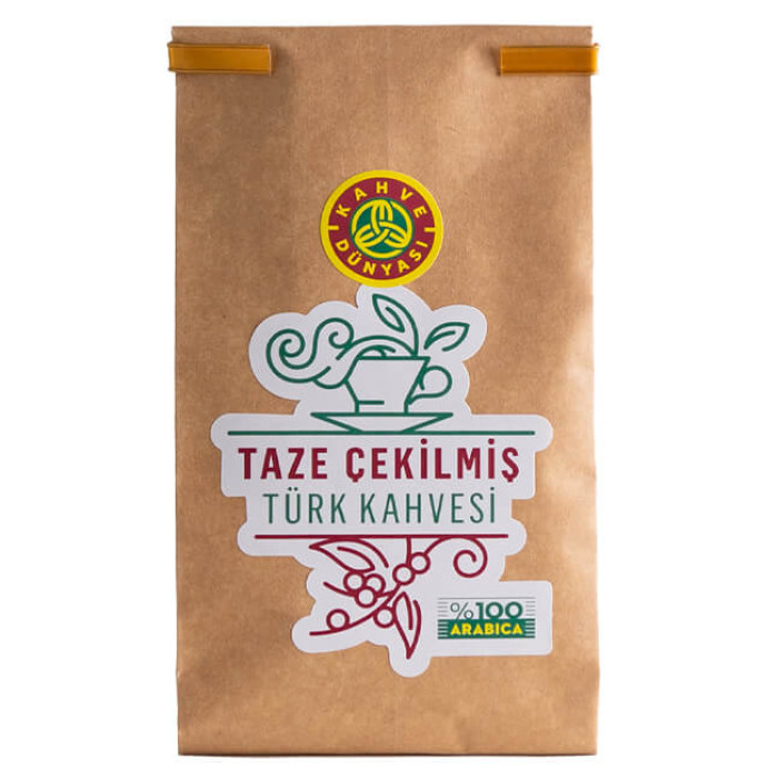 Kahve Dünyası Taze Çekilmiş Türk Kahvesi Çok Kavrulmuş (100 gr)