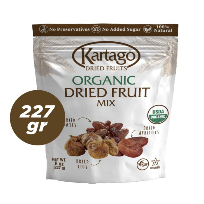 Kartago Organik Kurutulmuş Meyve (227 gr)