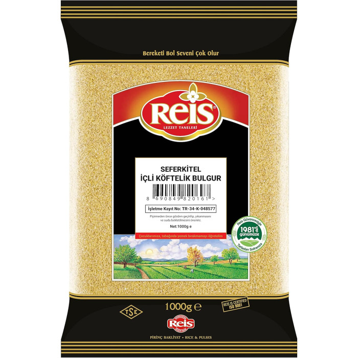 Reis İçli Köftelik Bulgur Seferkitel (1000 gr)