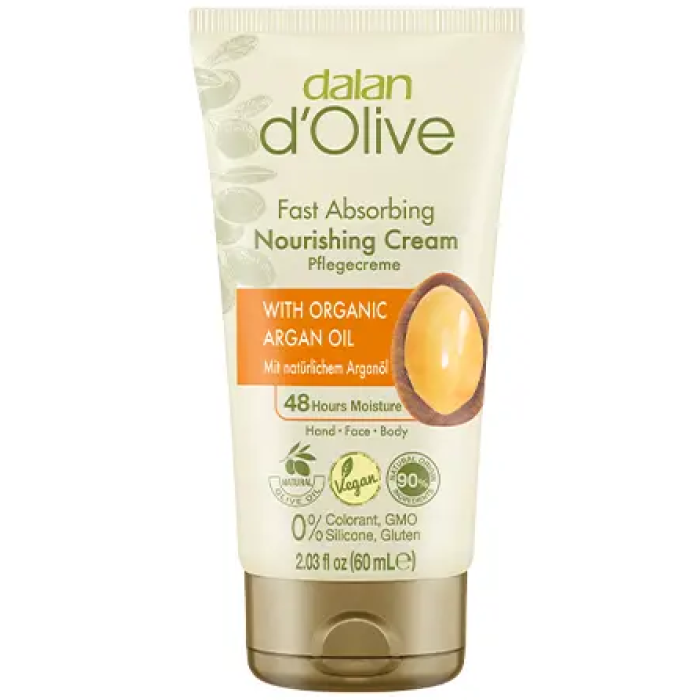 Dalan d'Olive Organic Argan Oil Moisturizing Cream (60 gr)