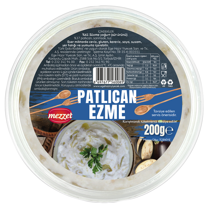 Mezzet Patlican Ezme (200 gr)